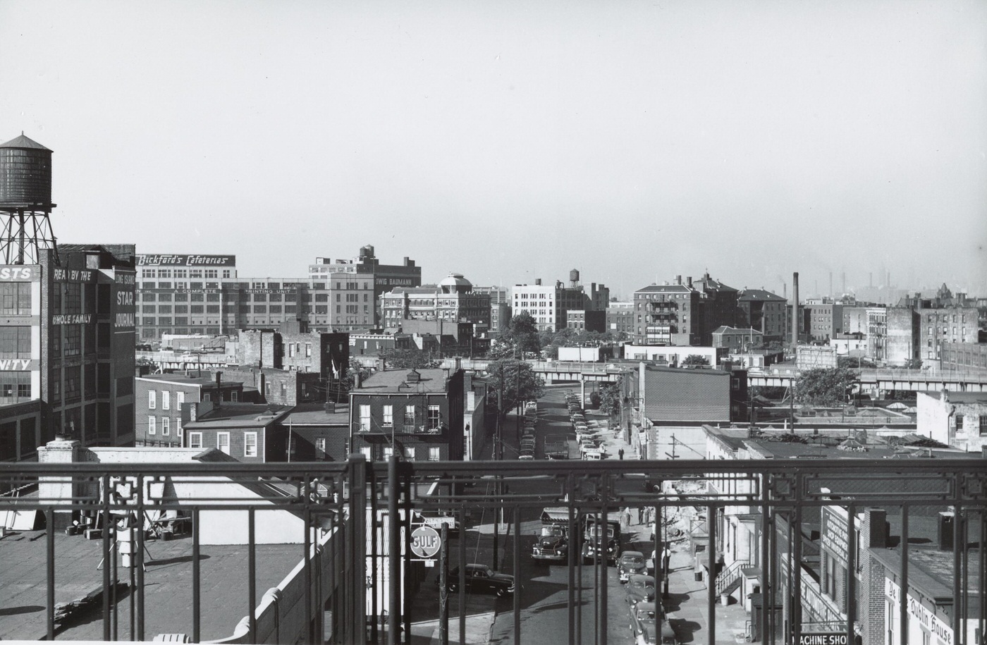 View From The Queensborough Plaza Station, Queens, 1960S.