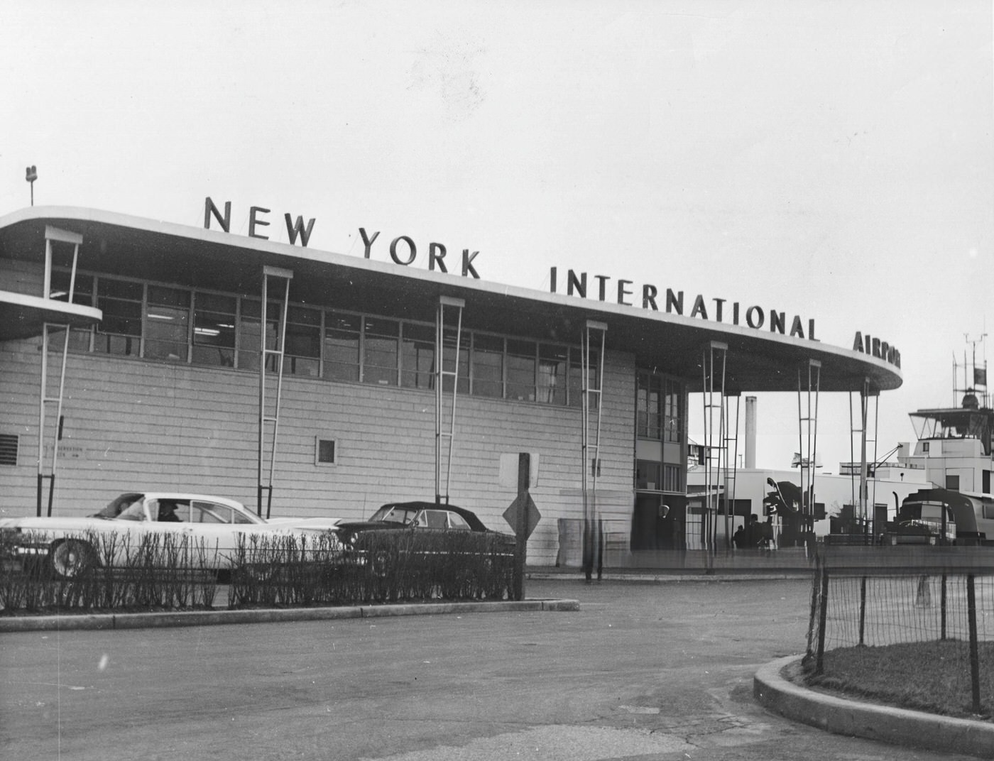 The New York International Building At Idlewild Airport In Jamaica, New York, 1960.