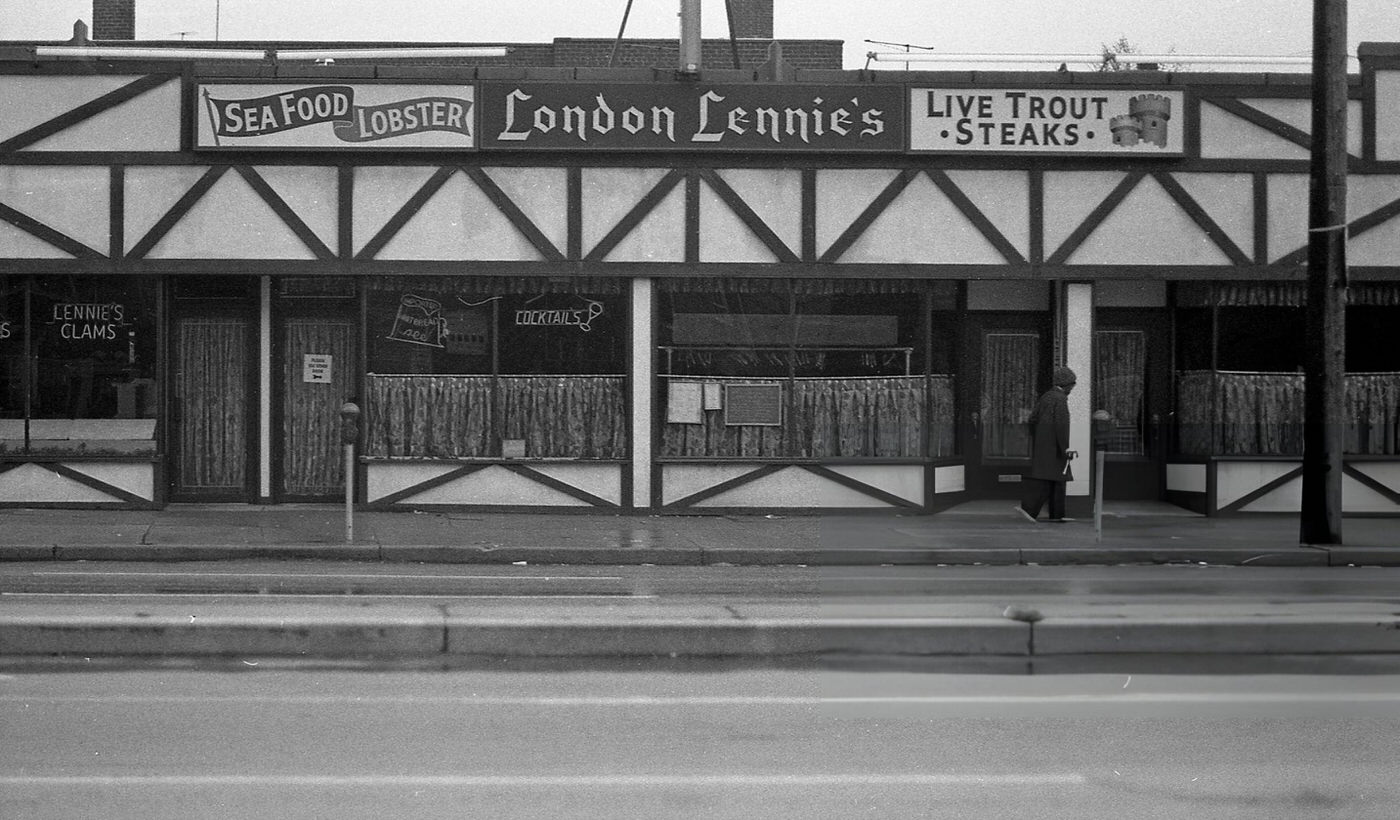 London Lennie'S Restaurant On Woodhaven Boulevard In Rego Park, Queens, 1979.