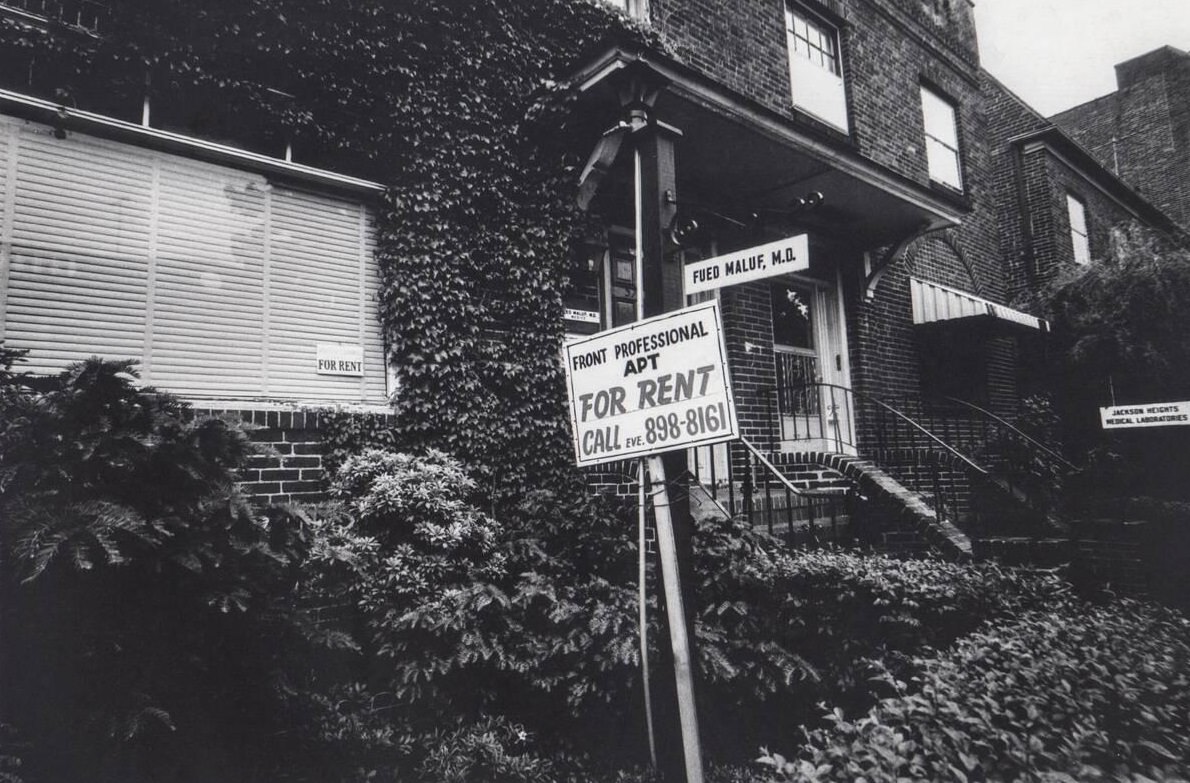 A Professional Apartment For Rent In Jackson Heights, Queens, 1972.