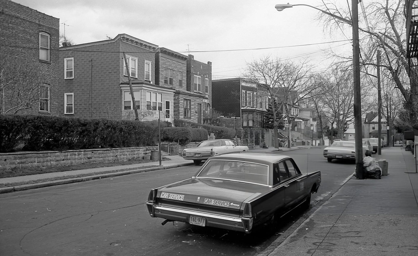 Residential Buildings Along 36Th Avenue In Queens' Corona Neighborhood, 1974.