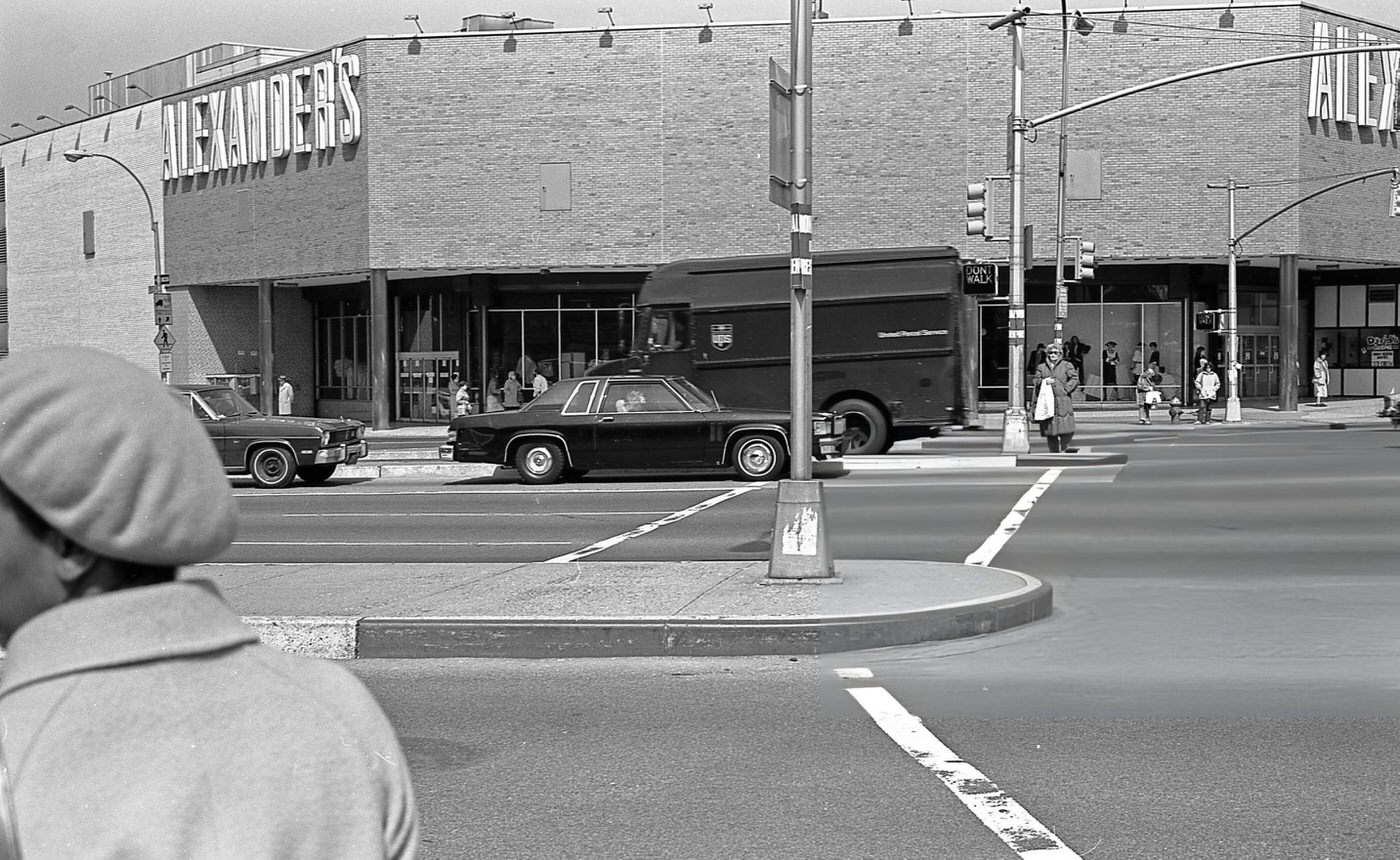 Alexander'S Department Store At The Intersection Of Queens Boulevard And 63Rd Drive In Rego Park, Queens, 1984.