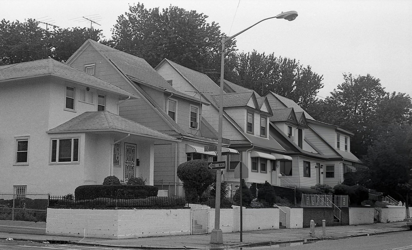 Residential Buildings Along 37Th Avenue And 112Th Street In Queens' Corona Neighborhood, 1994.