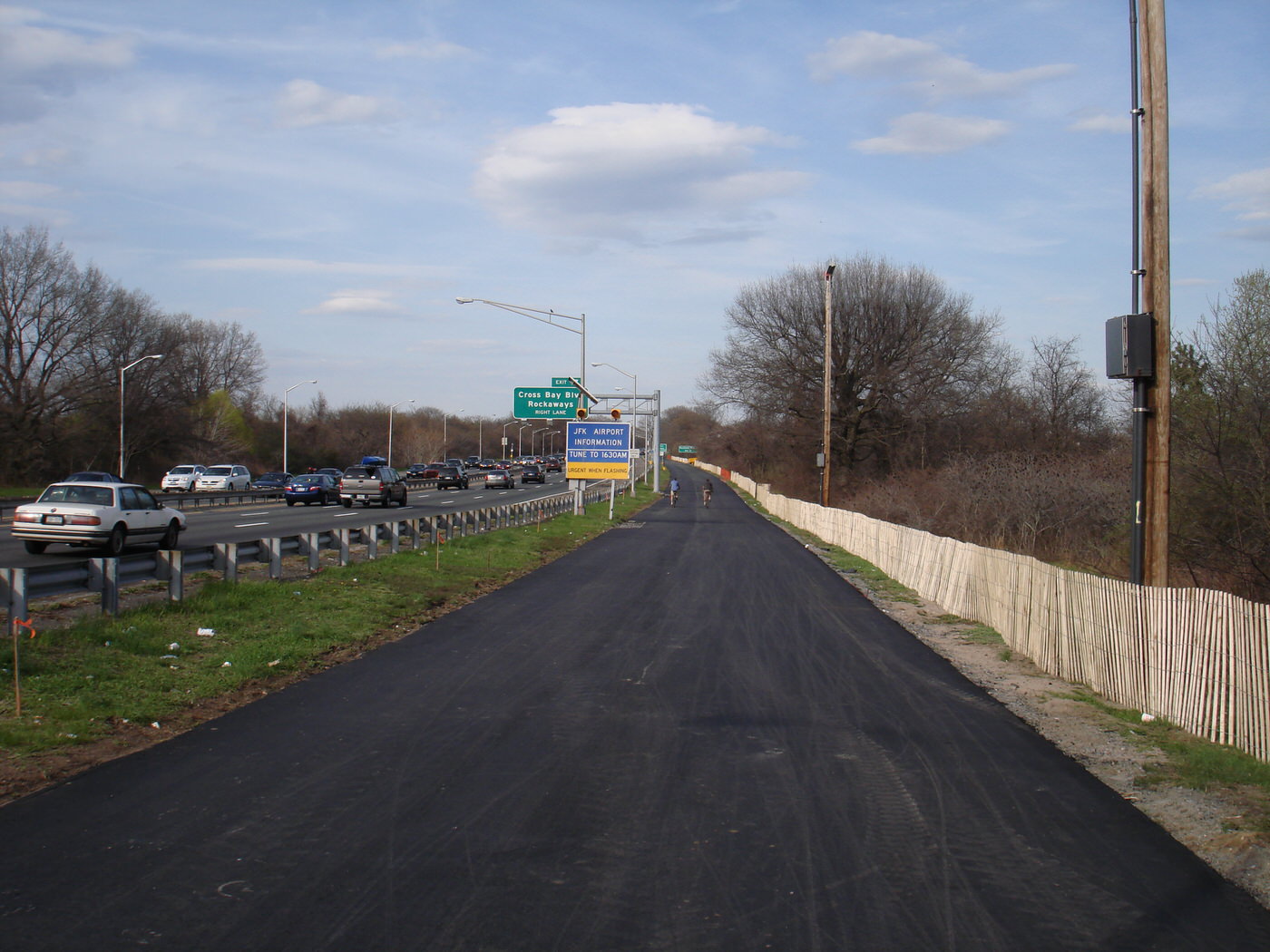 Brand New Shore Parkway Greenway Between The Spring Creek Bridge And The Howard Beach Exit, Queens, 2009.
