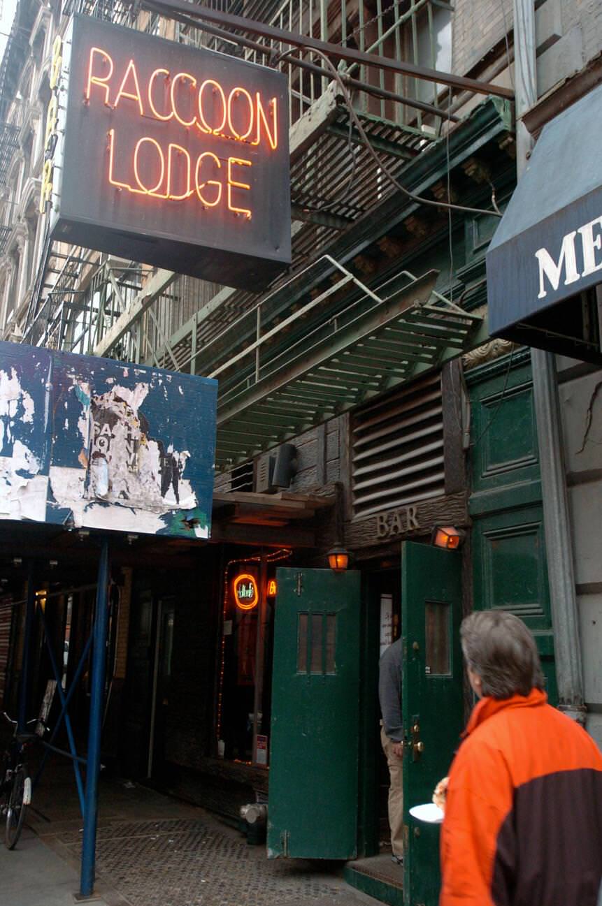 The Raccoon Lodge, A Bar On Warren Street Where David Garvin Previously Worked As A Bartender, 2007.