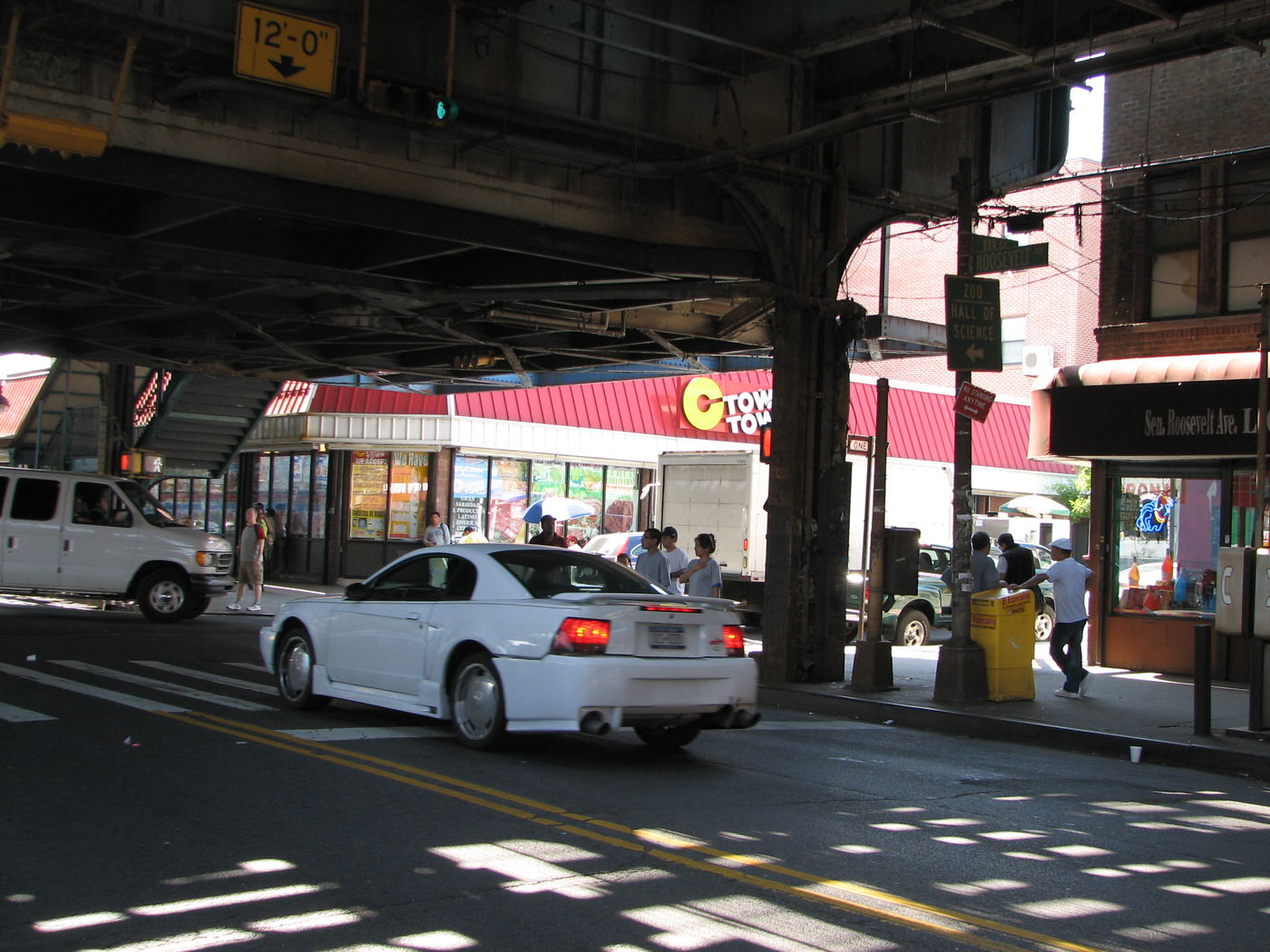 View From 111Th Street, Queens, 2009.