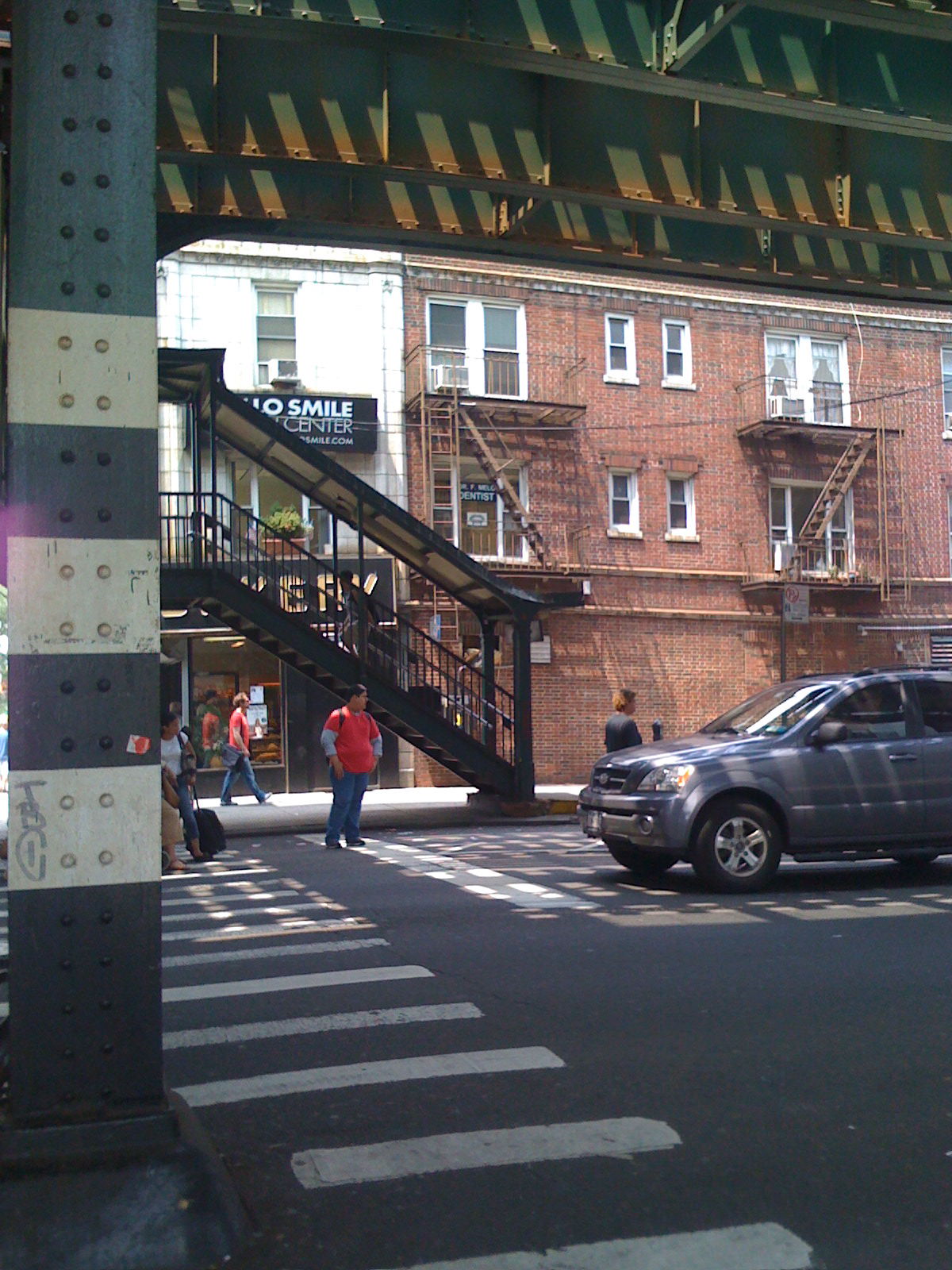 Stairway N &Amp;Amp; W Subway Tracks, Queens, 2008.