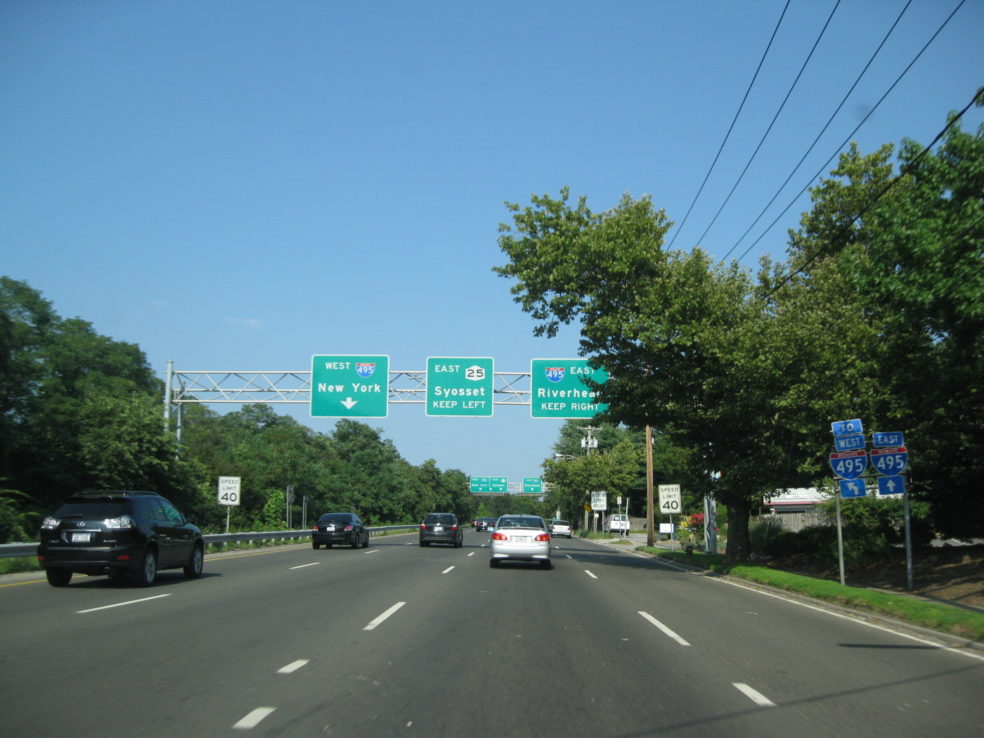 New York State Route 25, 2009.