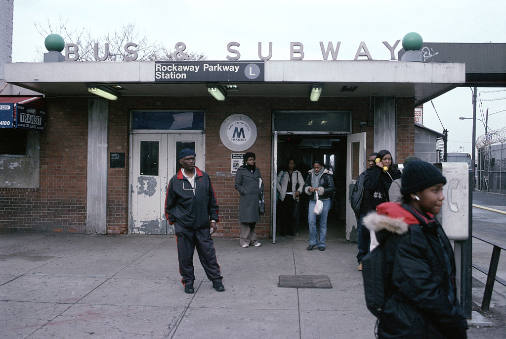 Rockaway Parkway Station, Canarsie, Queens, 2004