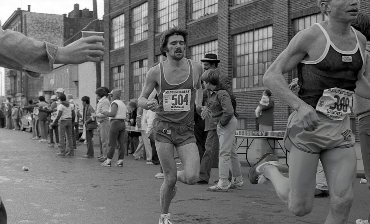 New York City Marathon Queens 1980