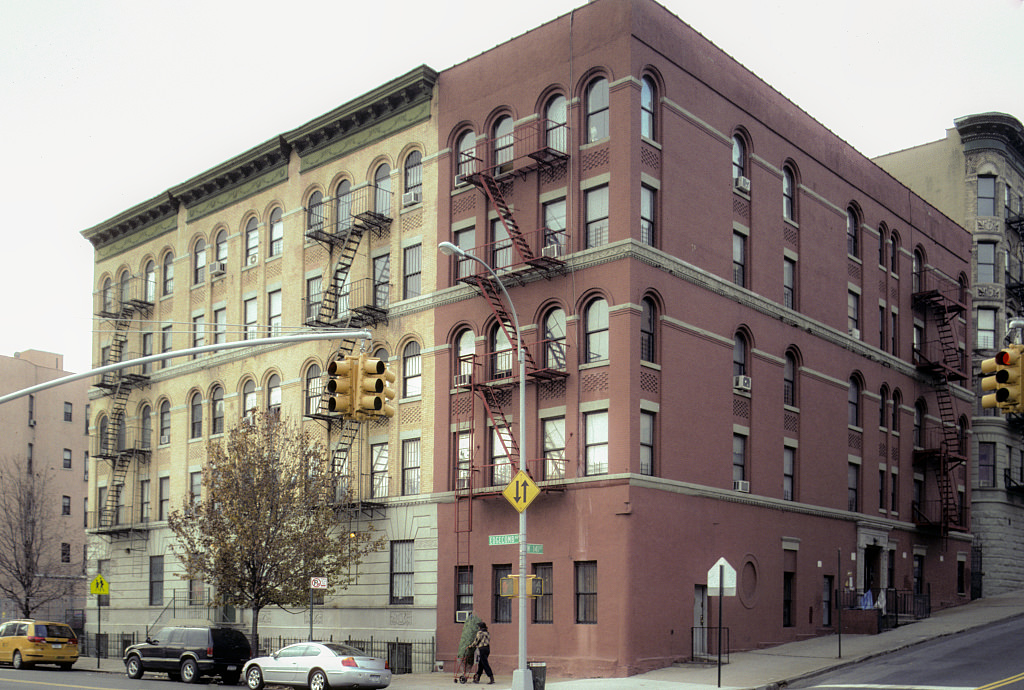 View Sw Corner Of W. 141St St. At Edgecombe Ave., Harlem, 1992