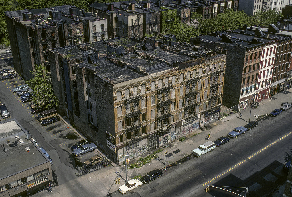 View Nw Of Frederick Douglass At W. 131St St., Harlem, 1992