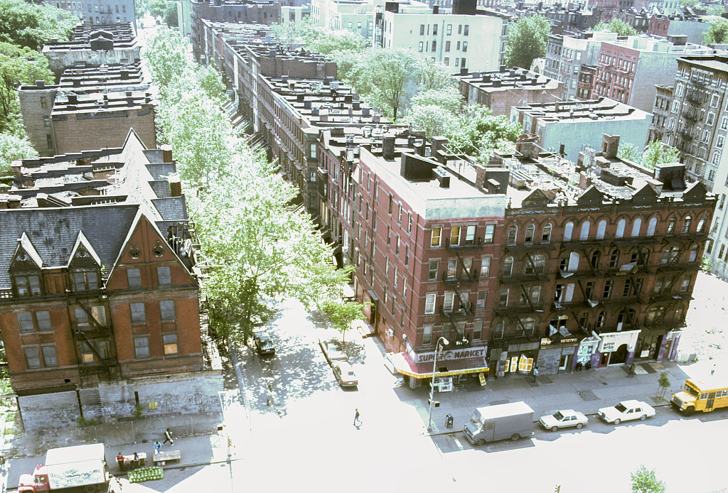 View East From W. 130Th St. At Adam Clayton Powell Jr. Blvd., Harlem, 1992