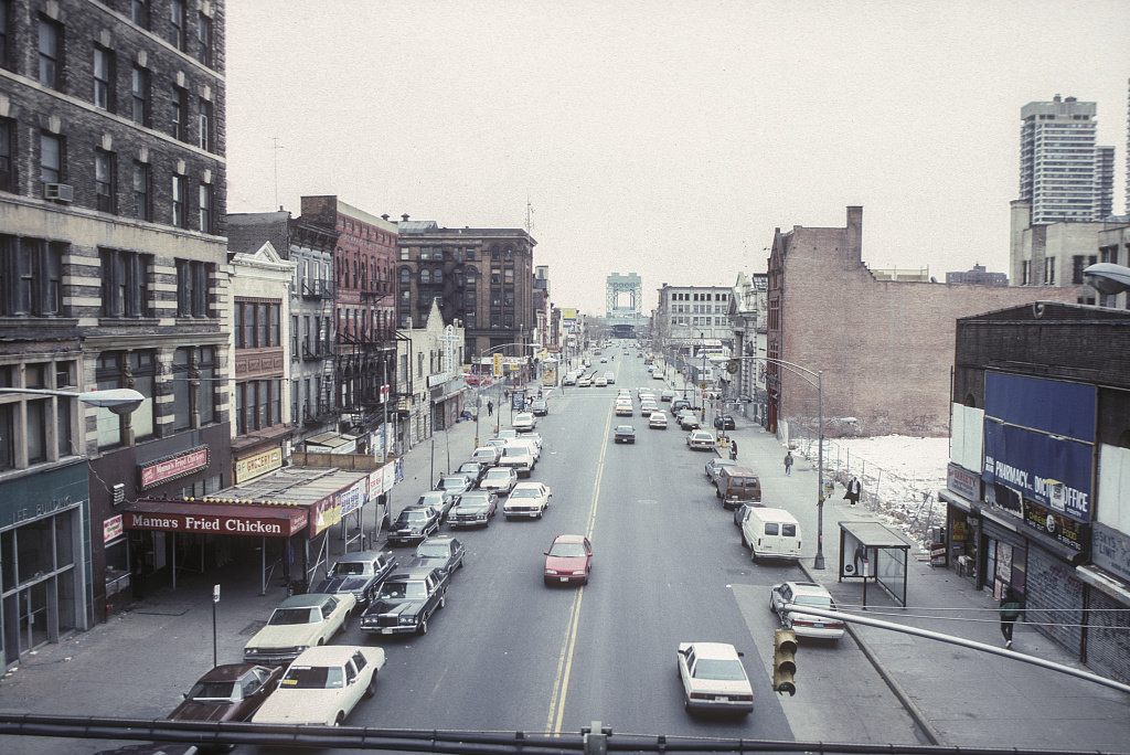 View East Along E. 125Th St. From Park Ave., Manhattan, 1992