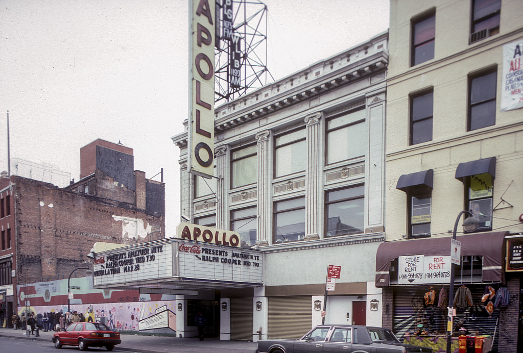 Apollo Theater, W. 125Th St. From #243, Harlem, 1992