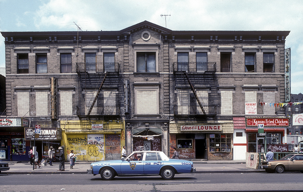 695 Malcolm X Ave. At W. 145Th St., Former Hotel Dash, Harlem, 1992 June.