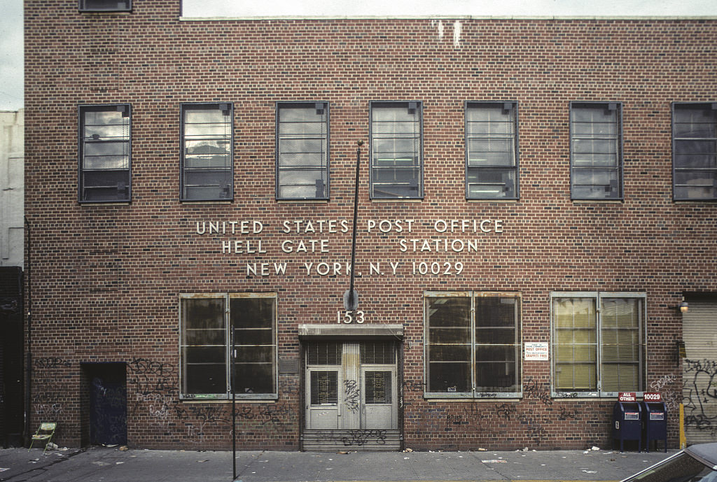 United States Post Office, Hell Gate Station, 153 E. 110Th St., Harlem, 1992