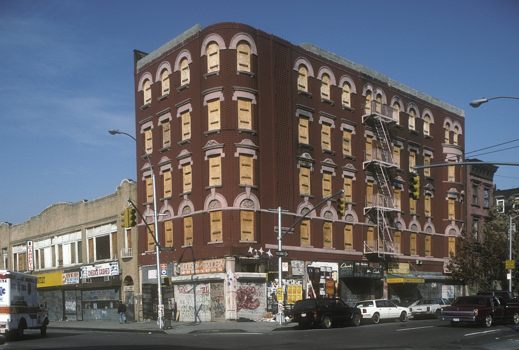 Nw Corner Of E. 125Th St. At Madison Ave., Harlem , 1993
