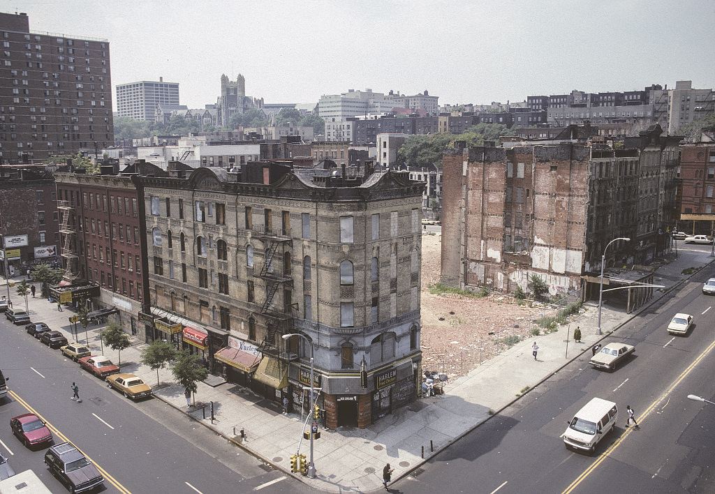 Sw Corner Of W. 145Th St. At Frederick Douglass Blvd., Harlem, 1993