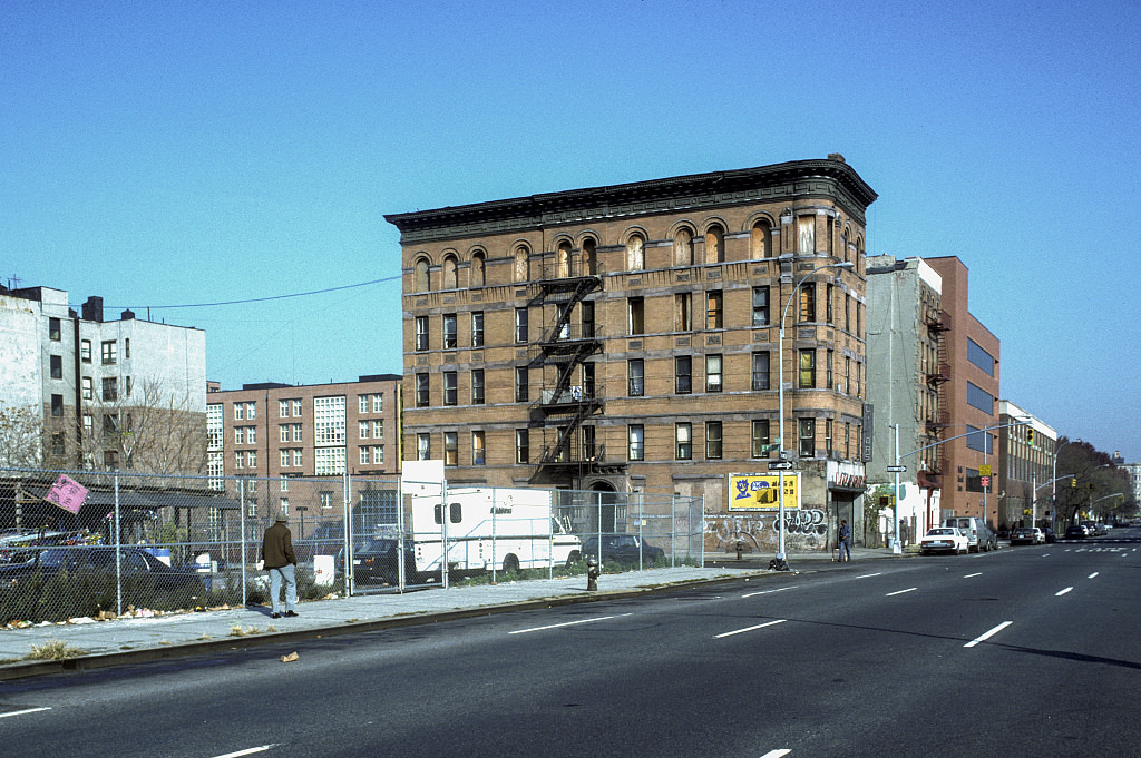 View Nw Along Madison Ave. Toward E. 118Th St., Harlem, 1993