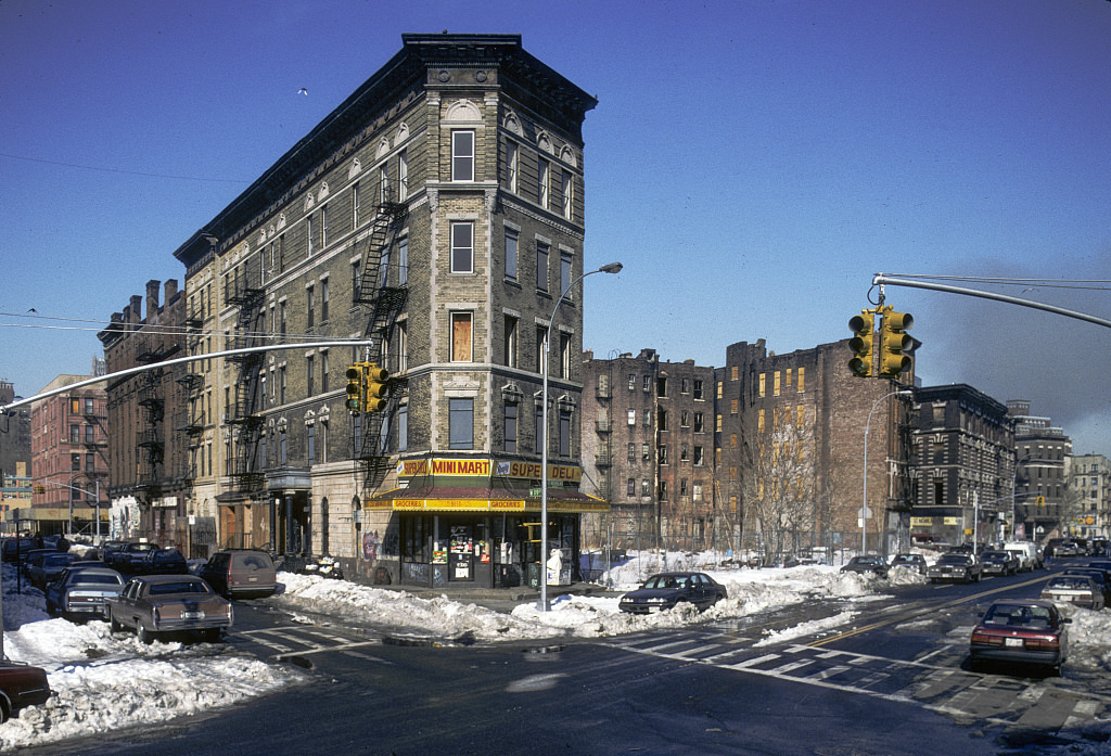 Nw Corner Of St. Nicholas Ave. At W. 119Th St., Harlem, 1994