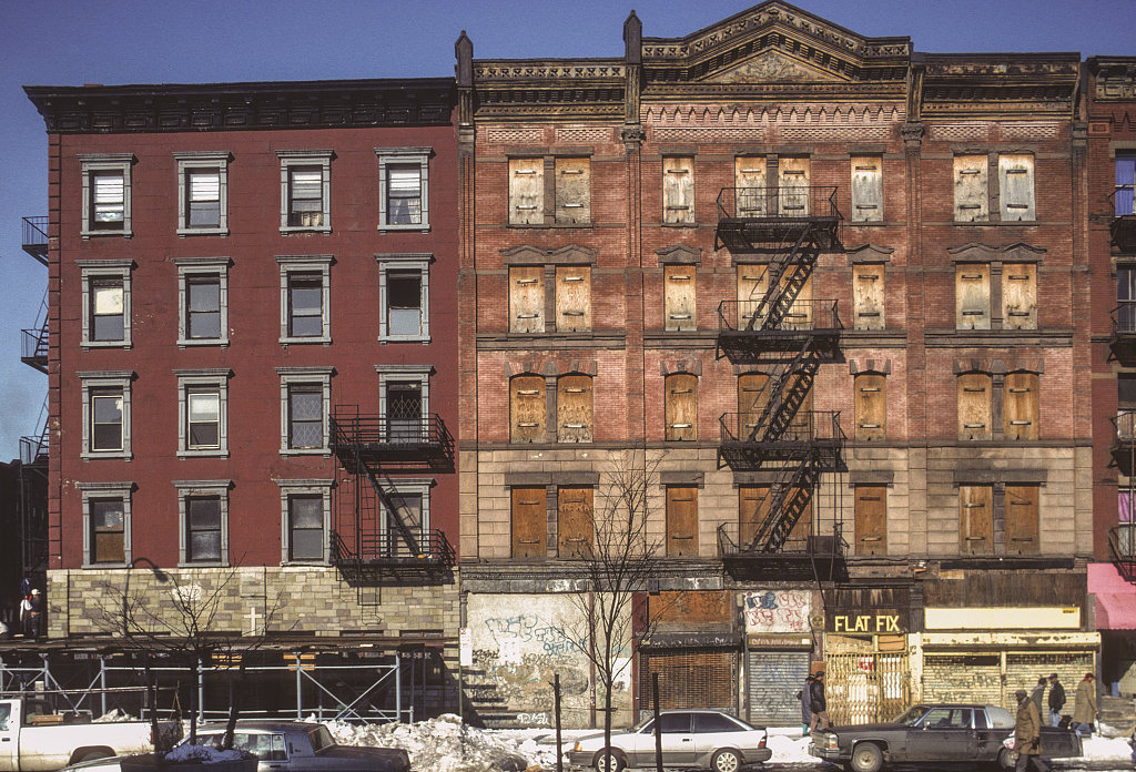 View West Along W. 122Nd St. From Adam Clayton Powell Jr. Blvd., Harlem, 1994