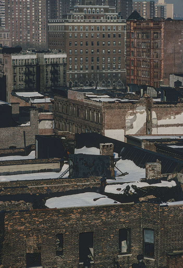 View Nw From W. 122Nd St. And Adam Clayton Powell Jr. Blvd., Harlem, 1994