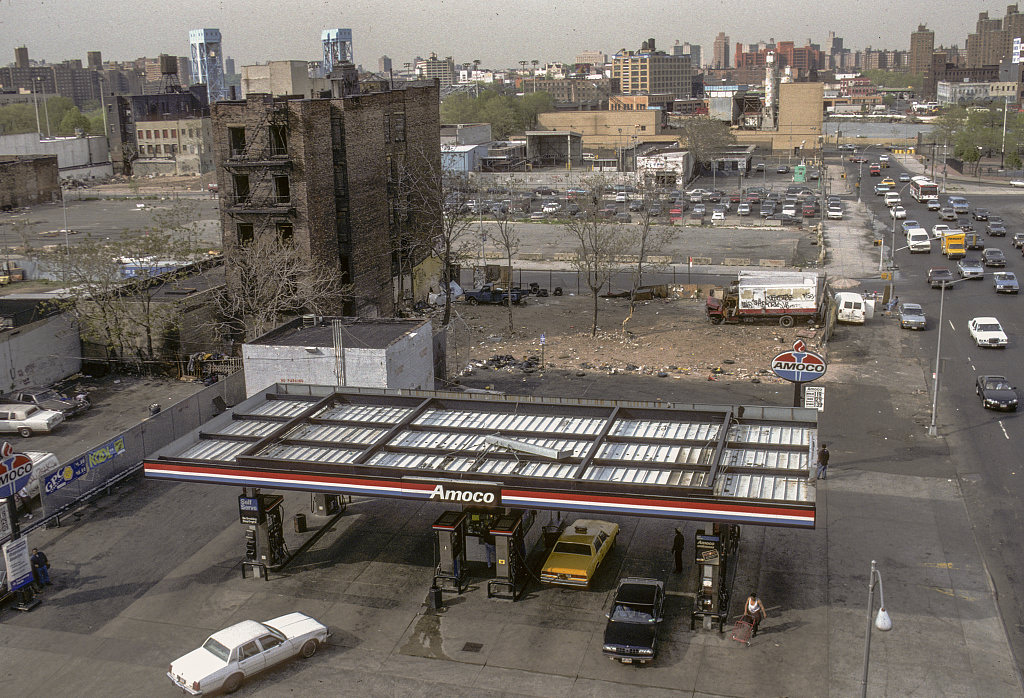 View North Along 2Nd Ave. From E. 125Th St., Harlem, 1994