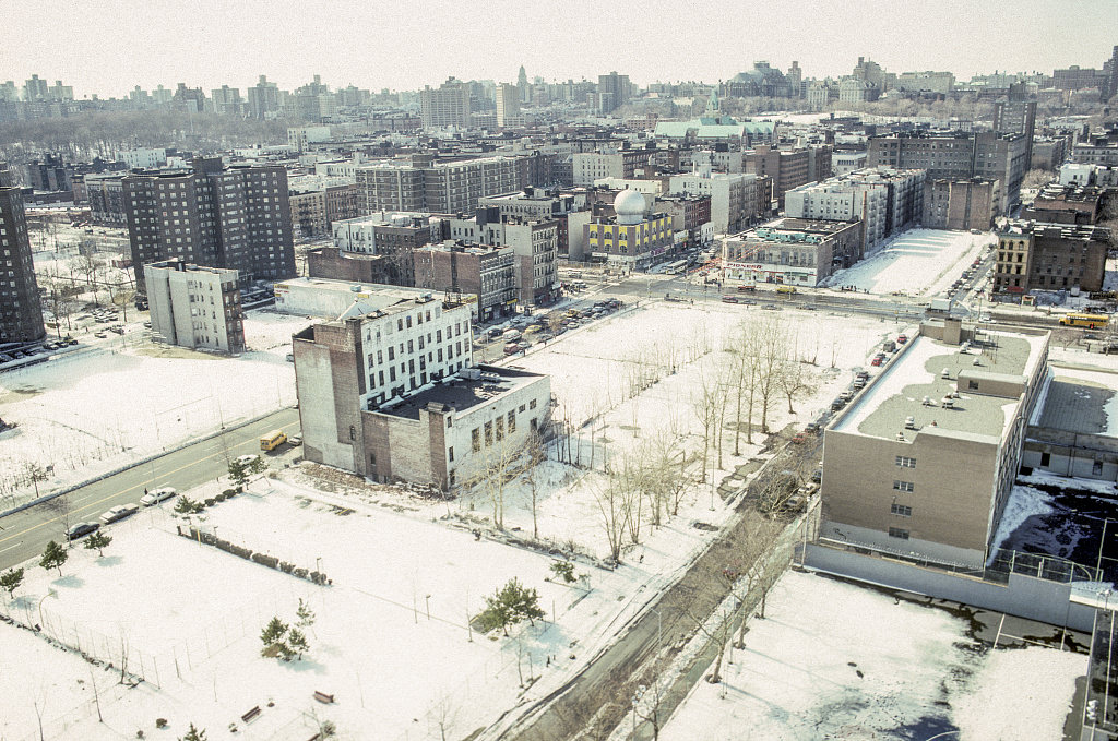 View Sw From 5Th Ave And 117Th St., Harlem, 1994