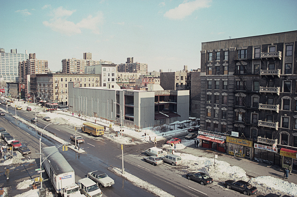 Pentecostal Faith Church Under Construction, Ne Corner Malcolm X Blvd. At W. 129Th St., Harlem, 1994