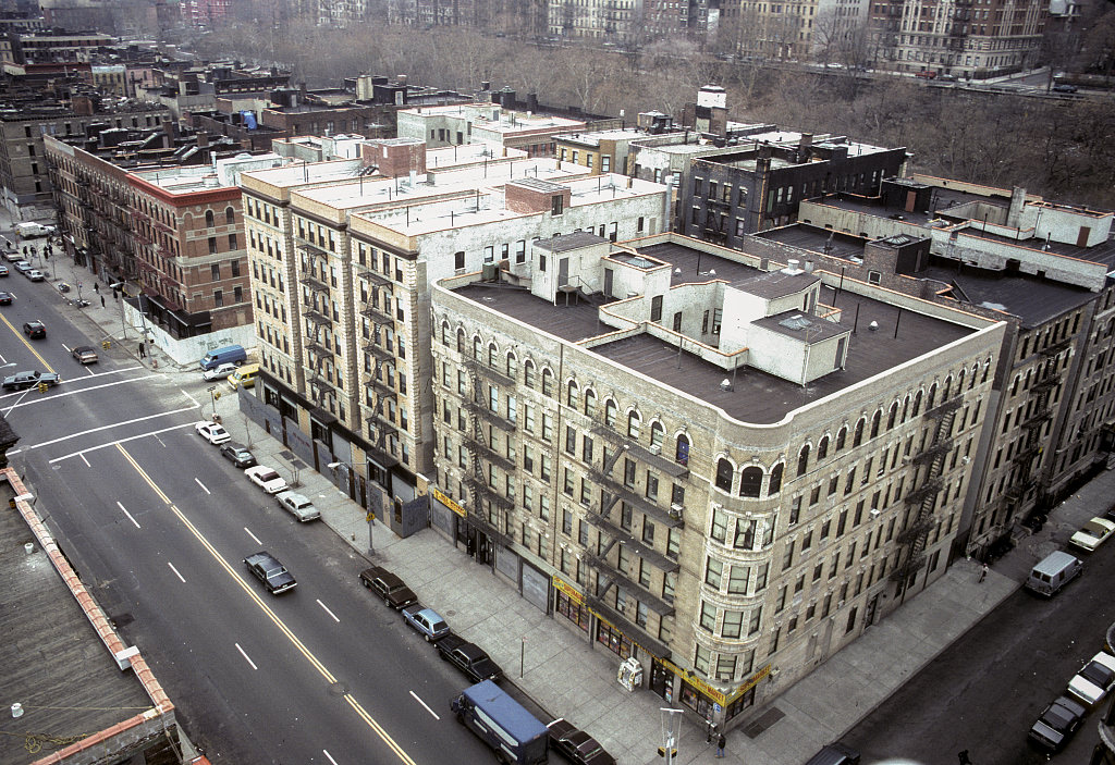 View Sw Along Frederick Douglass Blvd. From W. 151St St., Harlem, 1995