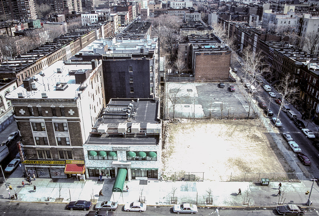 E. Side Of Adam Clayton Powell Blvd. Between W. 130Th St. And W. 131St St., Harlem, 1995