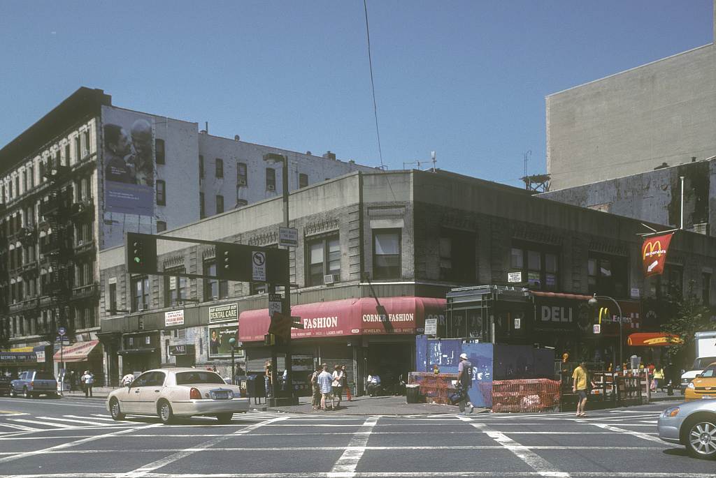 Sw Corner Of W. 125Th St. At St. Nicholas Ave., Harlem, 2005.