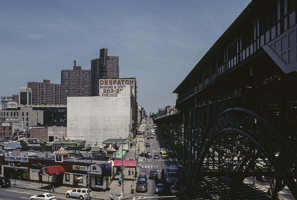 View North Along Broadway From W. 125Th St., Harlem, 2005.