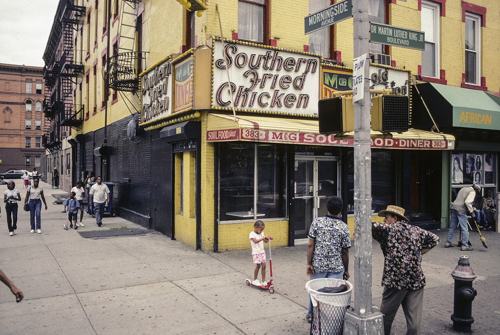 383 W. 125Th St. At Morningside Ave., Harlem, 2001.