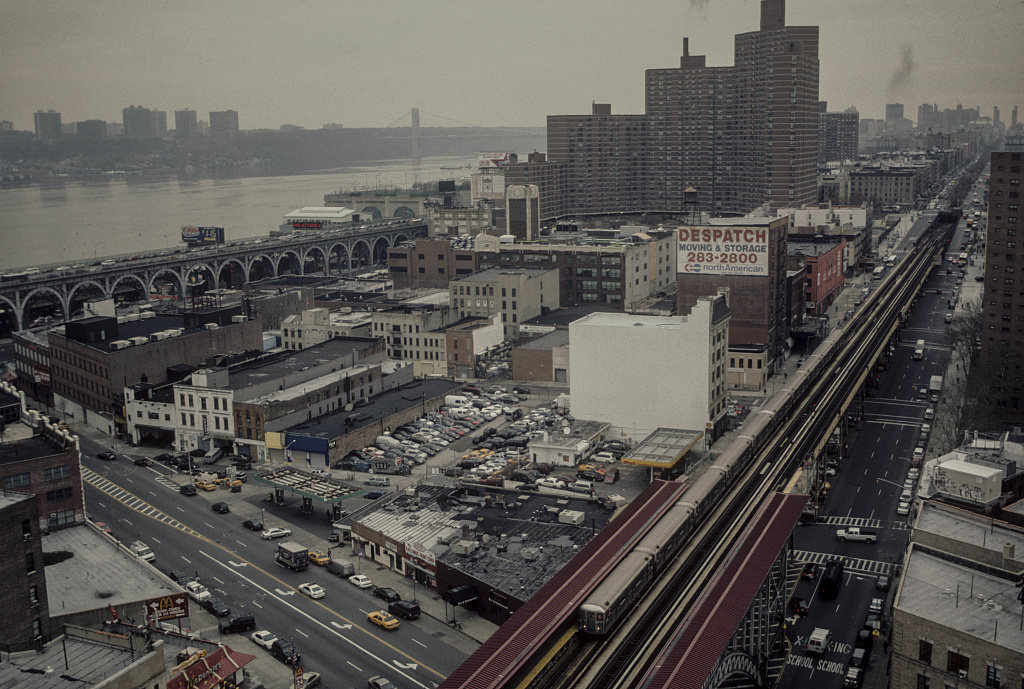 View Nw Along Broadway From The Roof Of The Grant Houses On W. 125Th St., Harlem, 2007.