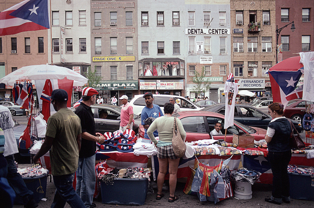 Puerto Rican Parade Day, 163 E. 116Th St., Harlem, 2007.