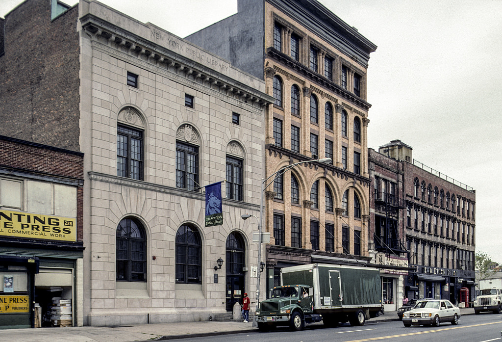 View Sw Along E. 125Th St. From #228, Harlem, 2001.