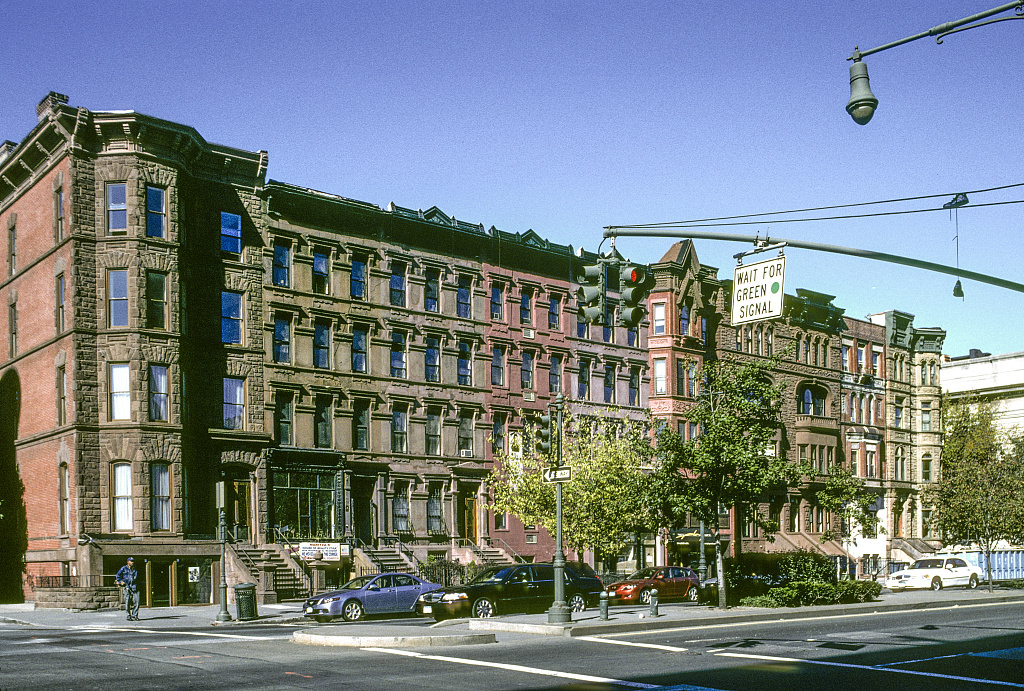 View Ne Along Frederick Douglass Blvd. From W. 126Th St., Harlem, 2008.