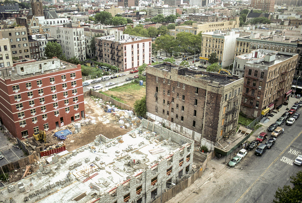 View Se Along E. 132Nd St. From Madison Ave., Harlem, 2008.