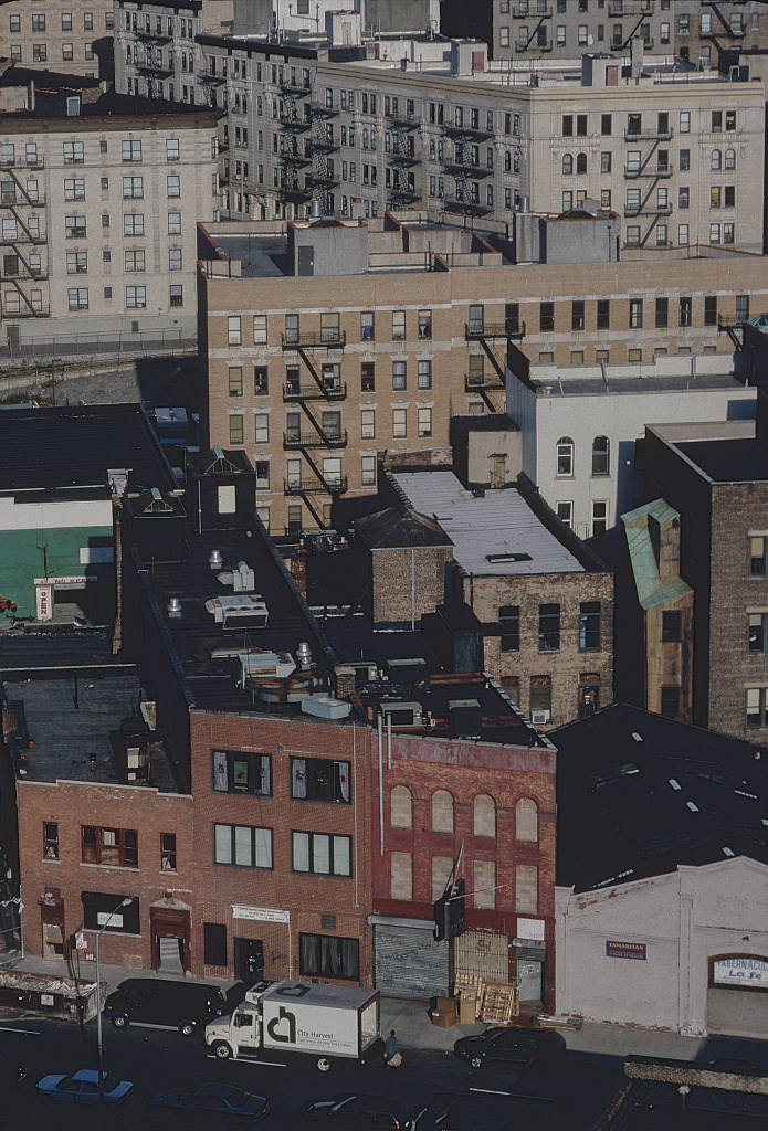 View North From The Roof Of The Grant Houses, W. 125Th St. Between Amsterdam And Morningside Aves., Harlem, 2000.