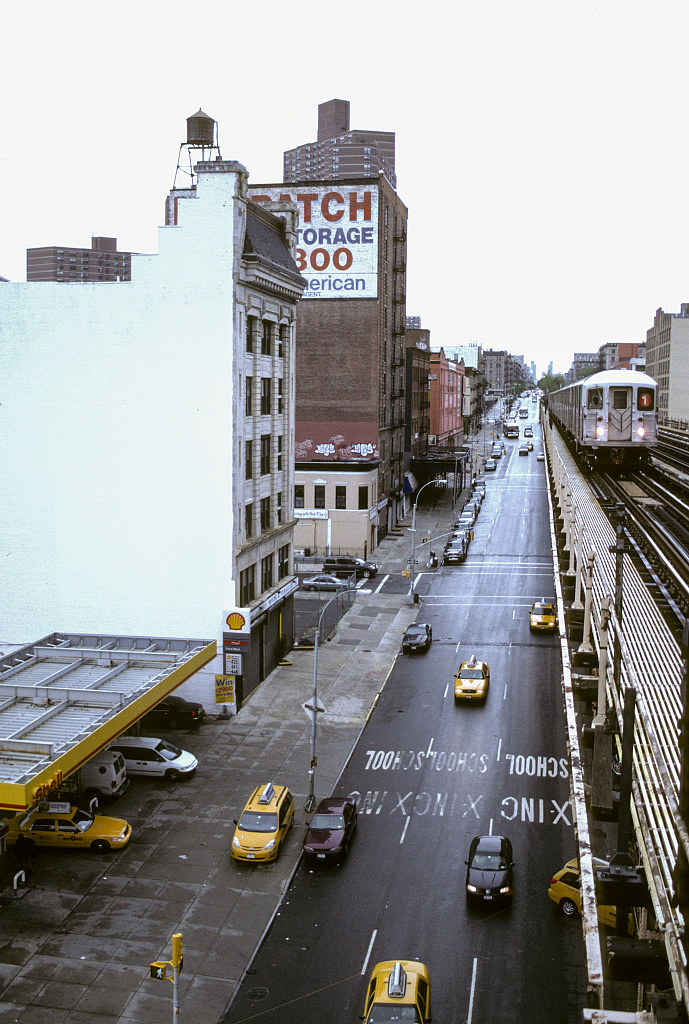 View North Along St. Nicholas Ave. From W. 117Th St., Harlem, 2008.