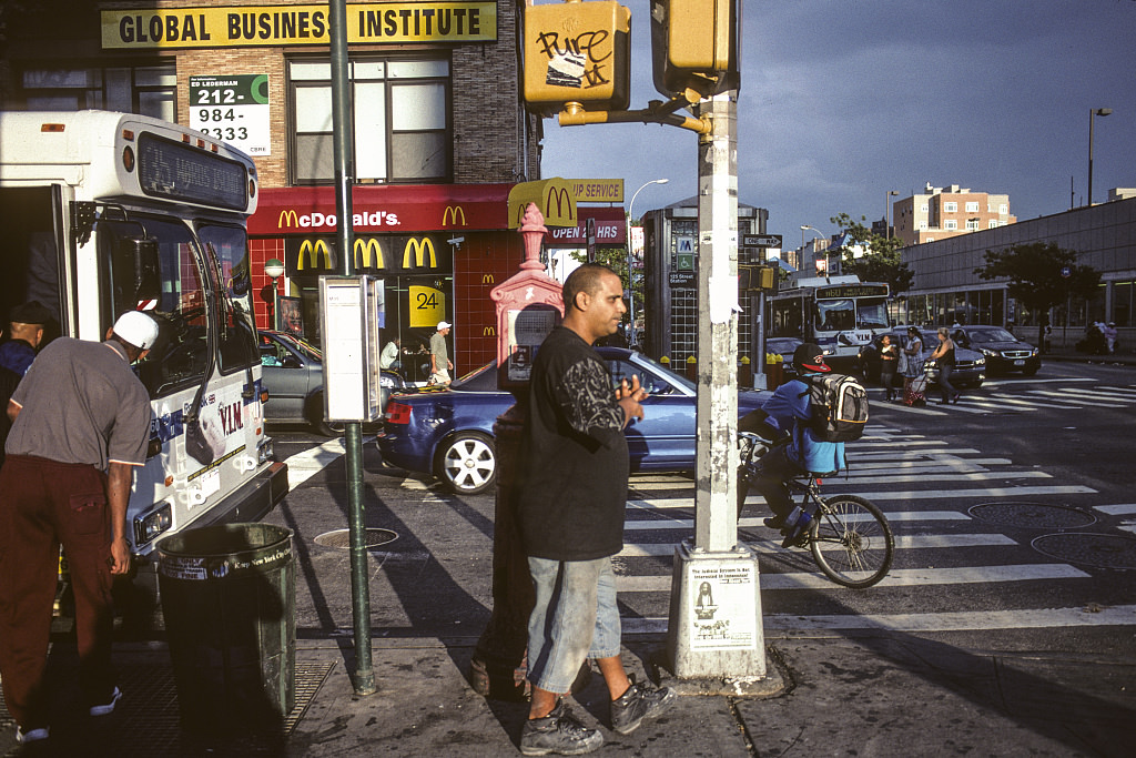 Frank Suarez, 2164 Frederick Douglass, Tire Shop, Harlem, 2008.