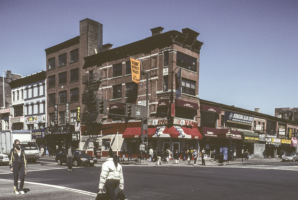 Nw Corner Of W. 125Th St. At Frederick Douglass Blvd., Harlem, 2001.