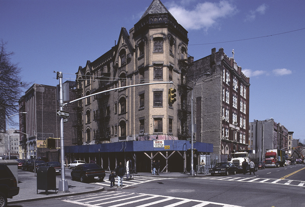 Nw Corner Of W. 117Th St. At St. Nicholas Ave., Harlem, 2001.