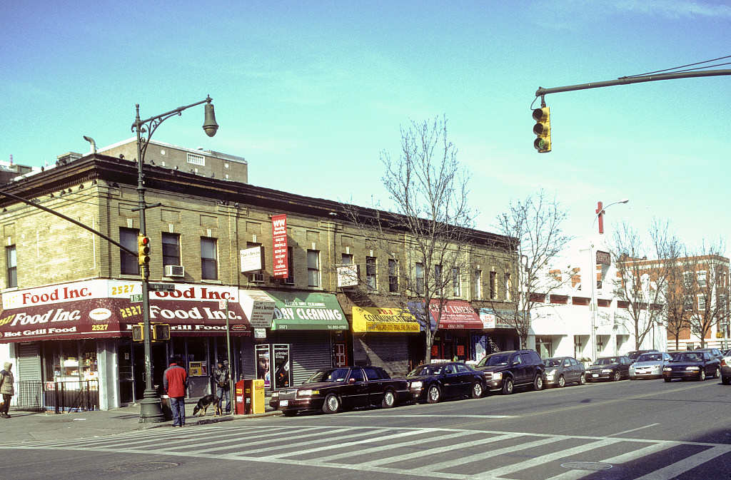 View North From W. 125Th St. At Morningside Ave., Harlem, 2009.