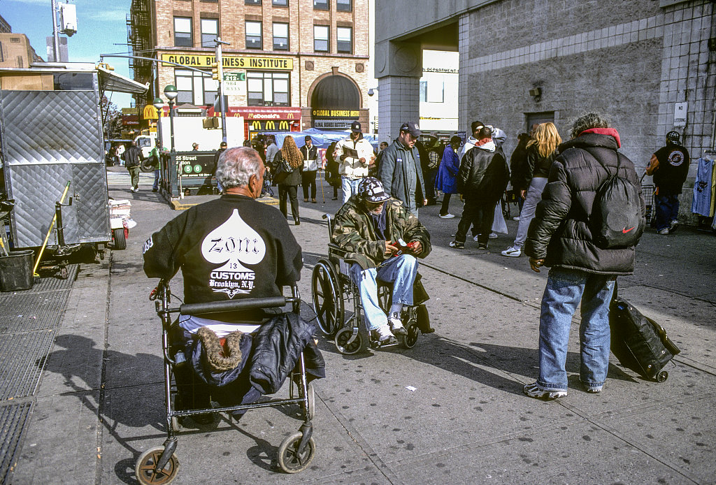 Frederick Douglass Blvd. Between W. 127Th St. And W. 128Th St., Harlem, 2009.