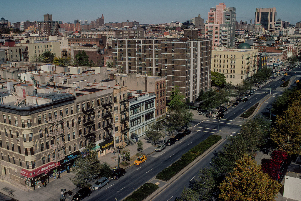 View Nw Along Malcolm X Blvd. From W. 113Th St., Harlem, 2009.