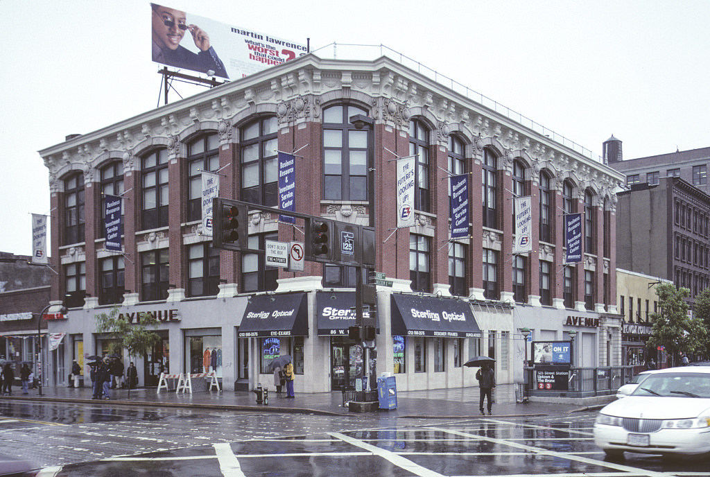 Se Corner Of W. 125Th St. At Malcolm X Blvd., Harlem, 2001.