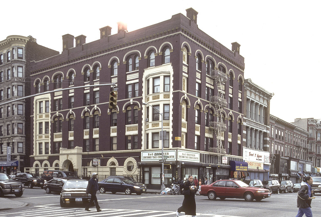 Sw Corner Of Madison Ave. At E. 125Th St., Harlem, 2001.